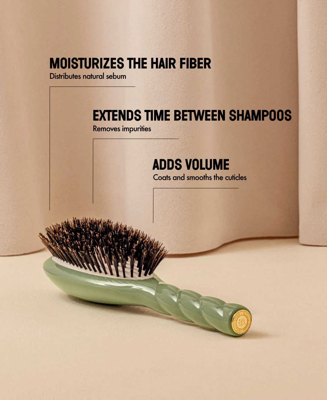 N.01 La Brosse Brillance & Soin l'Universelle Vert Amande - Image 13