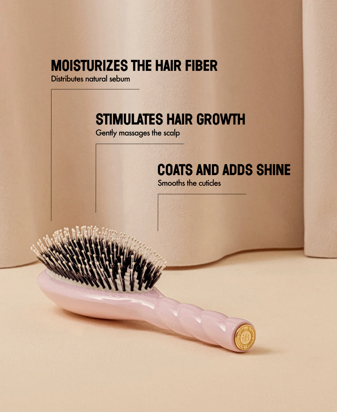 N.03 La Brosse Cuir Chevelu Sensible l'Indispensable Douceur Rose Lilas - Image 13