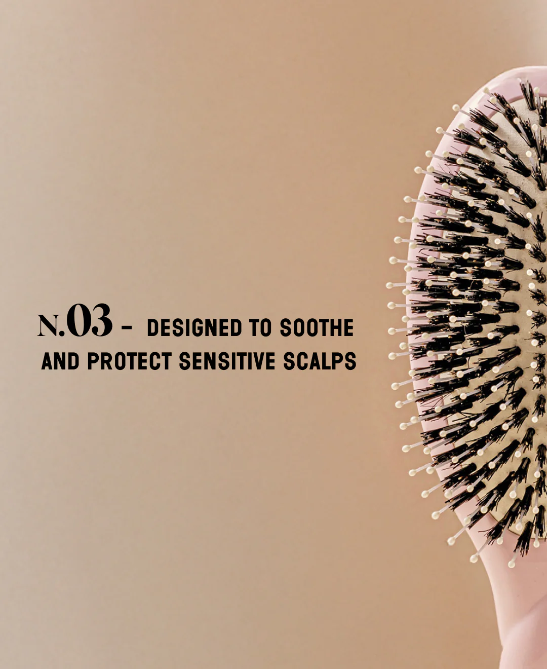N.03 La Brosse Cuir Chevelu Sensible l'Indispensable Douceur Rose Lilas - Image 8