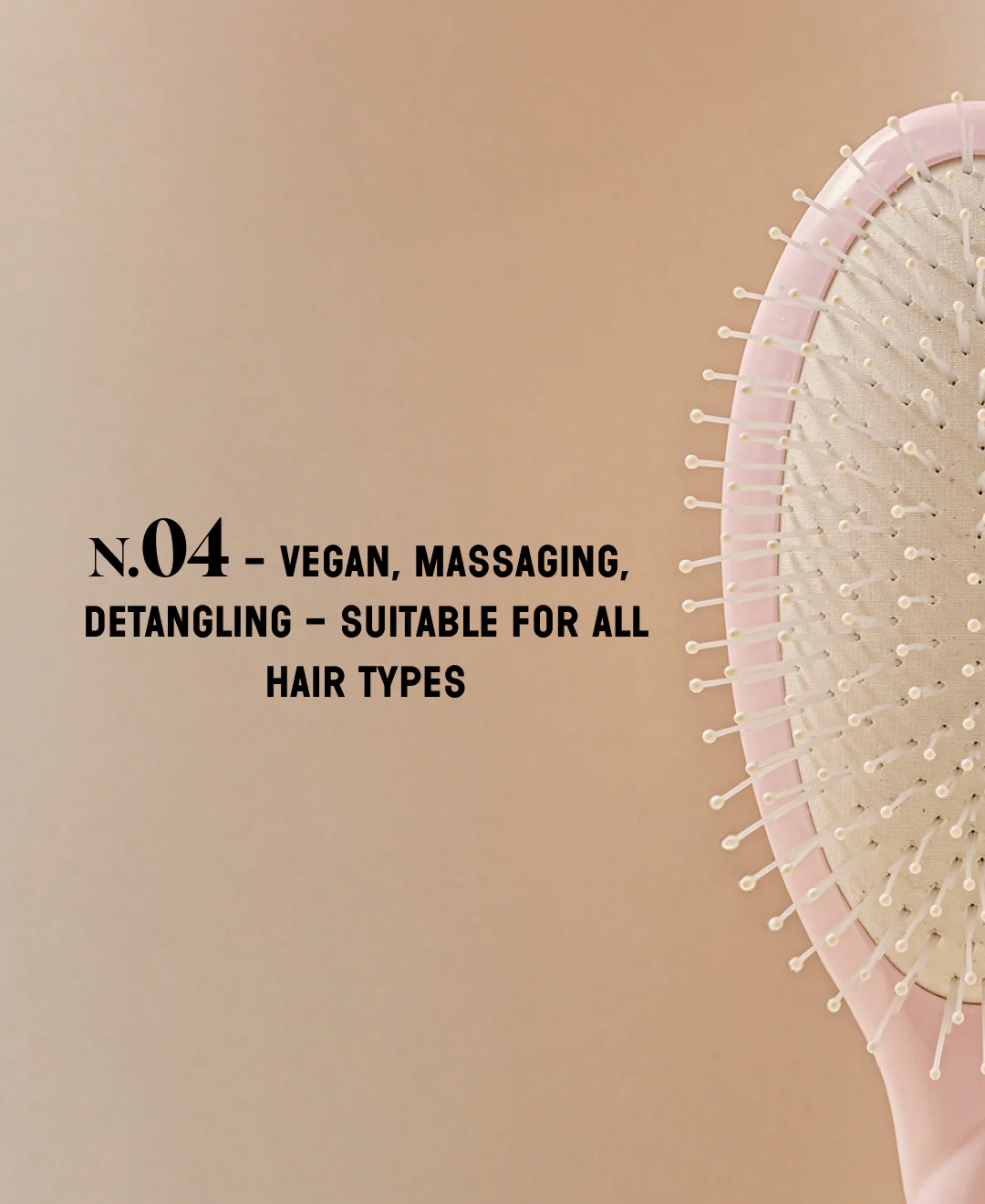 N.04 La Brosse Démêlante & Massante La Miracle Rose Lilas - Image 8