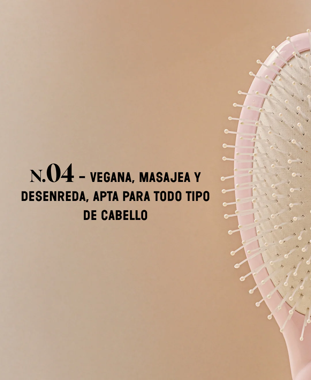 N.04 La Brosse Démêlante & Massante La Miracle Rose Lilas - Image 9