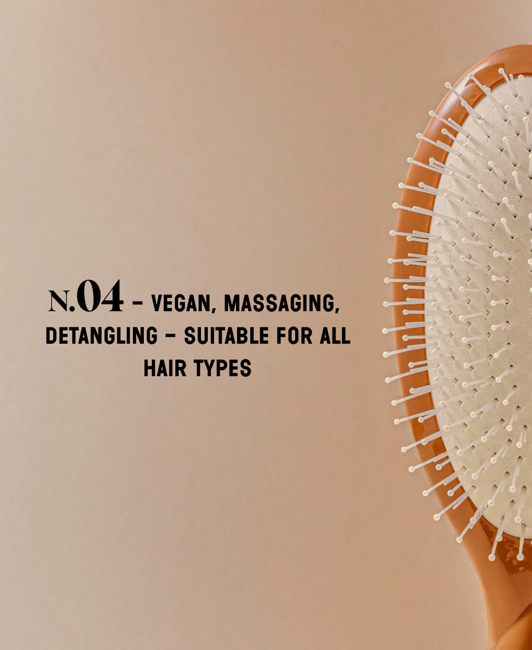 N.04 La Brosse Démêlante & Massante La Miracle Terracotta - Image 8